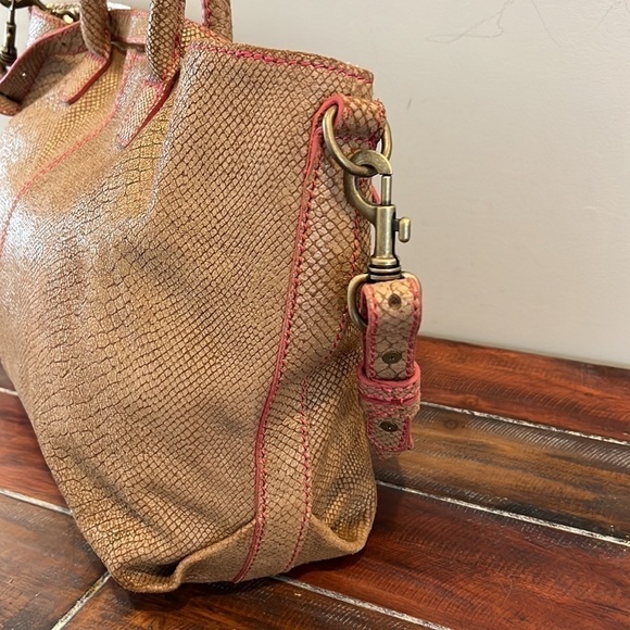 ⭐️ LIEBESKIND Handbag Purse Leather Gold Interior - Picture 6 of 14